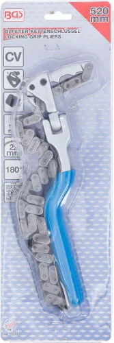 BGS technic Nagy teherbírású olajszűrő leszedő lánc, 60-160mm (BGS 1011)
