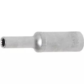   BGS technic 1/4" Hosszított dugókulcs "Gear Lock", 4 mm (BGS 10154)