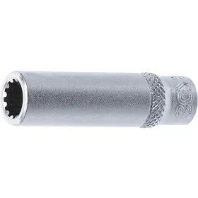   BGS technic 1/4" Hosszított dugókulcs "Gear Lock", 8 mm (BGS 10158)