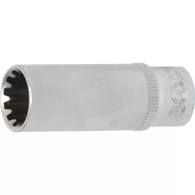   BGS technic 1/4" Hosszított dugókulcs "Gear Lock", 12 mm (BGS 10162)
