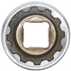 BGS technic 1/4" Hosszított dugókulcs "Gear Lock", 13 mm (BGS 10163)