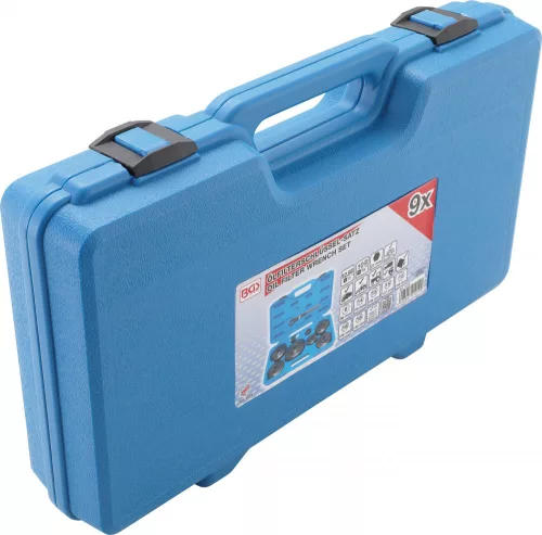 BGS technic 9 részes olajszűrő leszedő kupak készlet (BGS 1019)