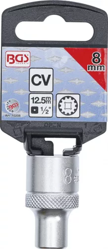 BGS technic 1/2" Dugókulcs "Gear Lock", 8 mm (BGS 10208)