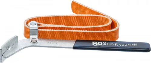BGS DIY Olajszűrő leszedő szíjas, ideális DIY használathoz, 460mm szíj (BGS 1021)
