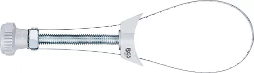 BGS technic Olajszűrő leszedő, rugós acélszalag, alumínium fröccsöntés, 155mm-ig (BGS 1027)