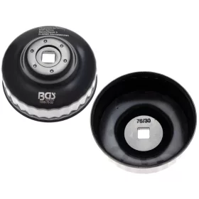   BGS technic Olajszűrő leszedő kupak 76 mm x 30 lap (BGS 1039-76-30)