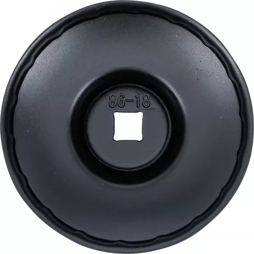 BGS technic Olajszűrő leszedő kupak 86 mm x 18 lap (BGS 1039-86-18)