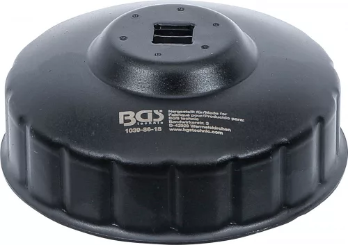 BGS technic Olajszűrő leszedő kupak 86 mm x 18 lap (BGS 1039-86-18)