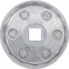 BGS technic Olajszűrő leszedő kupak, öntött alumínium, 64 mm x P14 (BGS 1042)