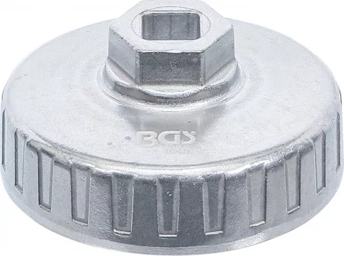 BGS technic Olajszűrő leszedő dugókulcsok, alumínium fröccsöntött, 1/2", 75mm x P15 (BGS 1045)