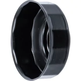   BGS technic Olajszűrő leszedő kupak, fekete véggel, 76mm x 14 (BGS 1046)
