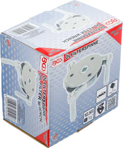BGS technic 3 karmos olajszűrő leszedő, műhely minőség (BGS 1049)
