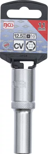 BGS technic 1/2" hosszított dugókulcsfej "Pro Torque®", 11 mm (BGS 10551)