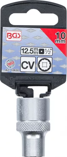 BGS technic 1/2" Dugókulcs, 12-szögű, 10 mm (BGS 10630)