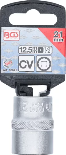 BGS technic 1/2" Dugókulcs, 12-szögű, 21 mm (BGS 10641)