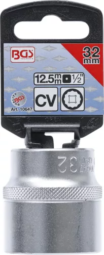 BGS technic 1/2" Dugókulcs, 12-szögű, 32 mm (BGS 10647)