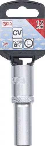 BGS technic 1/2" Hosszított dugókulcs, 12-szögű, 12 mm (BGS 10662)