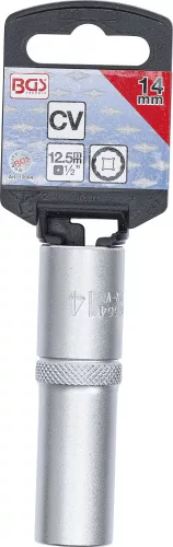 BGS technic 1/2" Hosszított dugókulcs, 12-szögű, 14 mm (BGS 10664)