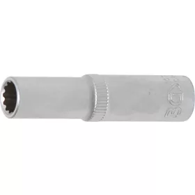   BGS Technic Dugókulcs, tizenkétszögletű, mély | 6,3 mm (1/4") | 7 mm (BGS 10707)