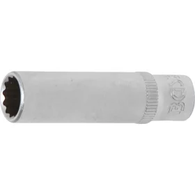   BGS Technic Dugókulcs, tizenkétszögletű, mély | 6,3 mm (1/4") | 9 mm (BGS 10709)