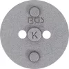 BGS technic Fékdugattyú visszatekerő adapter Citroën típusokhoz, a BGS 1119 fékdugattyú visszatekerő készletből, "K" (BGS 11006)