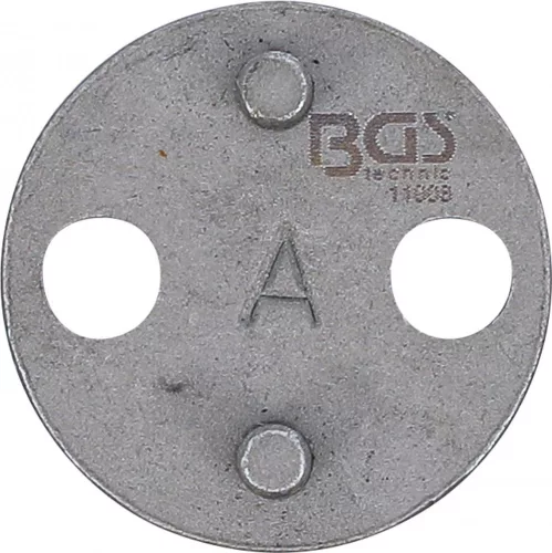 BGS technic Fékdugattyú visszatekerő adapter Renault és BMW Mini típusokhoz, a BGS 1119 fékdugattyú visszatekerő készletből, "A / Z" (BGS 11008)