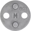 BGS technic Fékdugattyú visszatekerő adapter Ford, BMW Mini és Nissan típusokhoz, a BGS 1119 fékdugattyú visszatekerő készletből, "M" (BGS 11010)