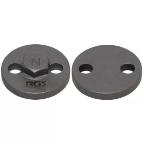   BGS technic Fékdugattyú visszatekerő adapter Alfa Romeo, Audi és Lancia típusokhoz, a BGS 1119 fékdugattyú visszatekerő készletből, "N" (BGS 11012)
