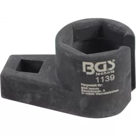   BGS technic Dugókulcs fej oxigén szenzorhoz, 22 mm x 3/8", négyszög hajtás (BGS 1139)