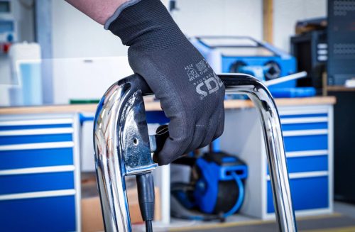 BGS technic Ollós emelőasztal | hidraulikus (11997)