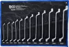 BGS technic 12 részes mély, hajlított csillagkulcs készlet 6x7 - 30x32 mm (BGS 1214)