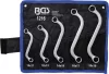 BGS technic 5 részes S-profilú csillagkulcs készlet 10x11 - 18x19 mm (BGS 1216)