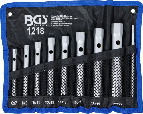 BGS technic 8 részes csőkulcs készlet 6x7mm-20x22mm (BGS 1218)