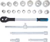 BGS technic Dugókulcs készlet 3/4", 21 db-os, /12 szögű/ (BGS 1223)