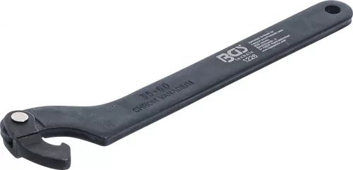 BGS technic Körmöskulcs állítható befogópofával, speciális acél, 35-60 mm (BGS 1226)