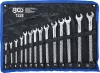 BGS technic 14 részes csillag-villás kulcs készlet, extra hosszú, 6-19mm (BGS 1228)