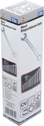 BGS DIY 12 részes csillag-villás kulcs készlet, 6-22 mm (BGS 1232)