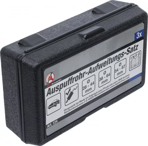 BGS DIY 3 részes kipufogócső tágító készlet (BGS 124)