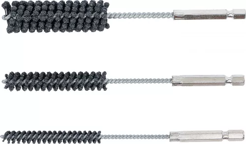 BGS technic Hónoló készlet, rugalmas, 1/4", 60 / 80 szemcse, 8-12-20 mm, 3 darabos (BGS 1272)