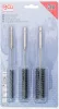 BGS technic Hónoló készlet, rugalmas, 1/4", 60 / 80 szemcse, 8-12-20 mm, 3 darabos (BGS 1272)