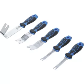   BGS technic 5 részes speciális klip eltávolító készlet , rozsdamentes acél (BGS 1328)