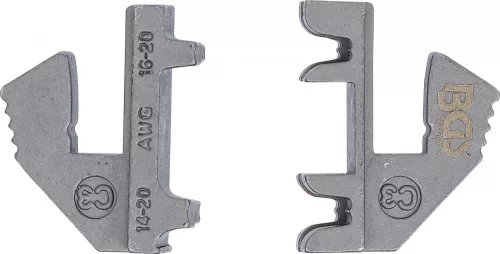 BGS technic Fogó, saruzó betét, szögletes, nyitott csatlakozókhoz | BGS 1410, 1411, 1412-hez (BGS 1410-C3)