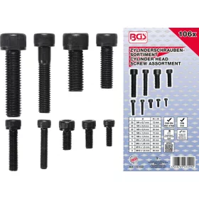   BGS technic Imbuszcsavar készlet | hengeres fej | 106 darabos (BGS 14140)