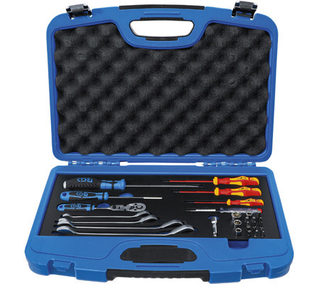BGS technic Szaniter-/ fűtés szerszámkészlet | 29 darabos (BGS 1433)