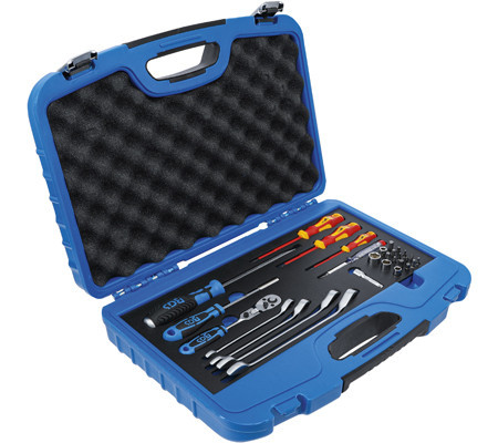 BGS technic Szaniter-/ fűtés szerszámkészlet | 29 darabos (BGS 1433)
