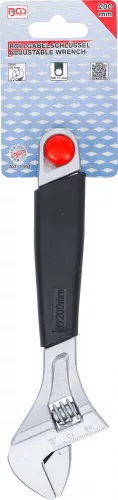 BGS technic Állítható villáskulcs gumírozott nyéllel 8" (BGS 1441)