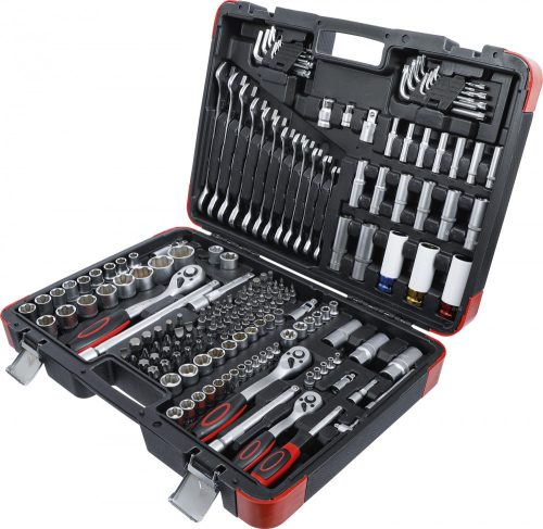 BGS DIY Dugókulcs készlet | 1/4" + 1/8" + 1/2" | 176 darabos (BGS 15217)