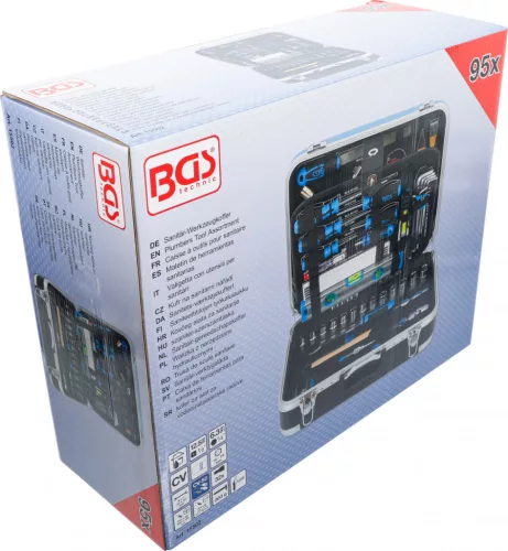 BGS technic üres koffer a BGS 15502 hűtés-légkondicionáló szerelői szerszámtáskához (BGS 15502-1)