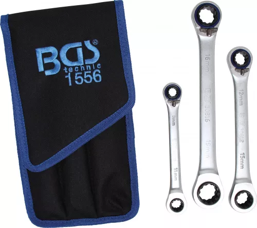 BGS technic Racsnis csillagkulcs készlet irányváltós (BGS 1556)