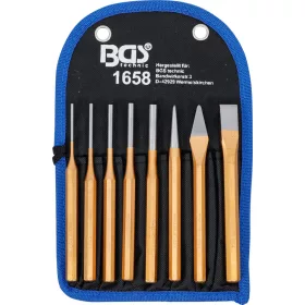   BGS technic 8 részes forgácsoló készlet vésővel és pontozóval (BGS 1658)